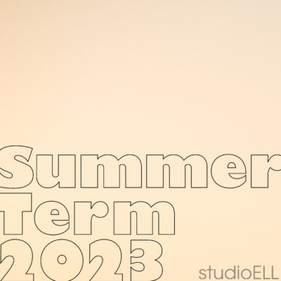 studioELL summer term 2023 short course offerings from june through july